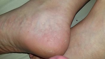 soles cum under feet Brazil double anal